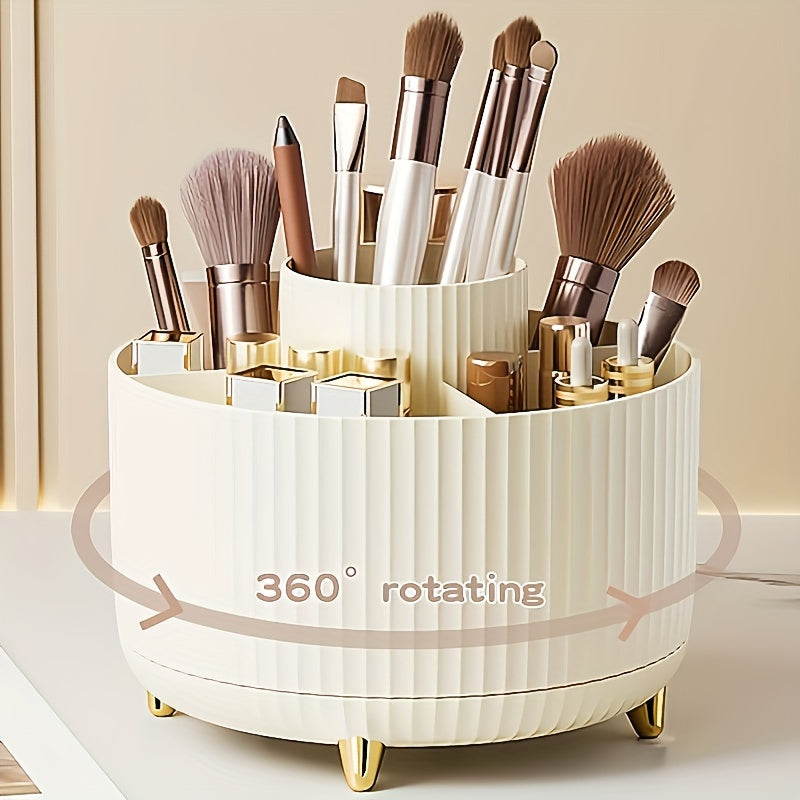 Rotating 5 Tier Cosmetic Storage Organizer