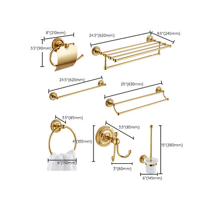 Luxury Copper Bath Accessories Set