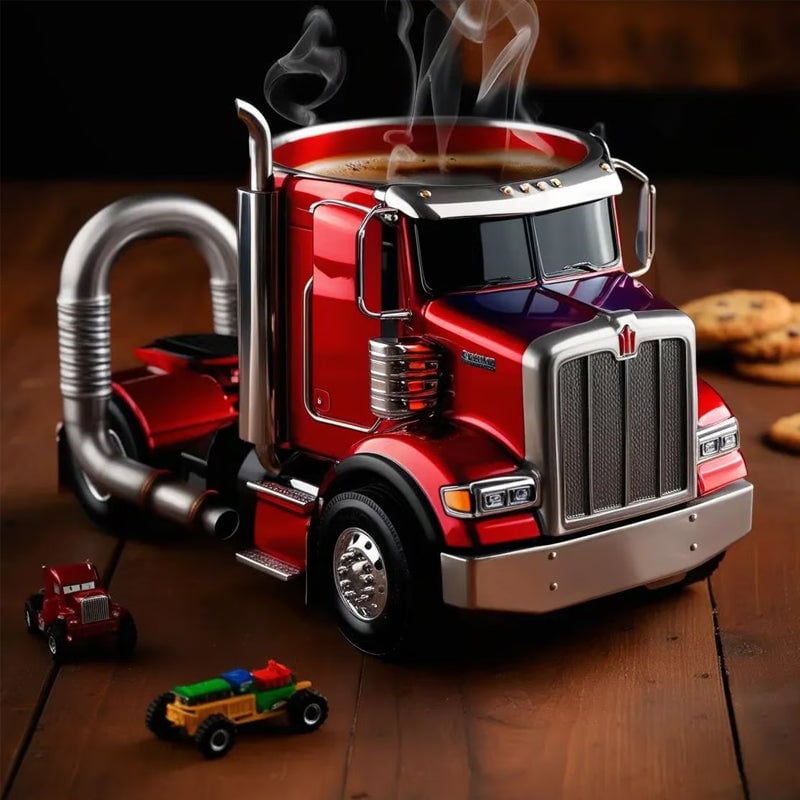 Premium Ceramic Car Mug - Unique Driver Gift