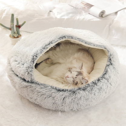 Cozy Pet Bed for Calming Sleep