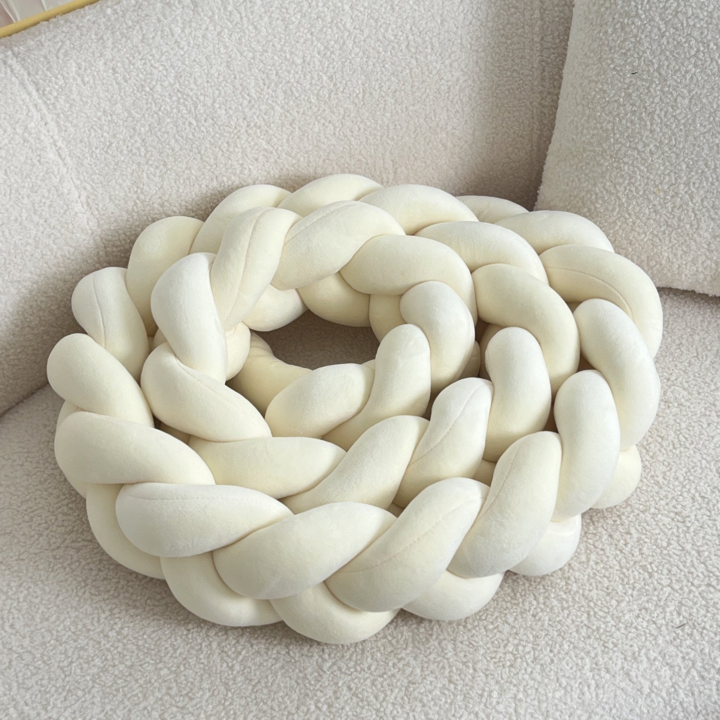 Stylish Geometric Floor Pillow with Washable Cover