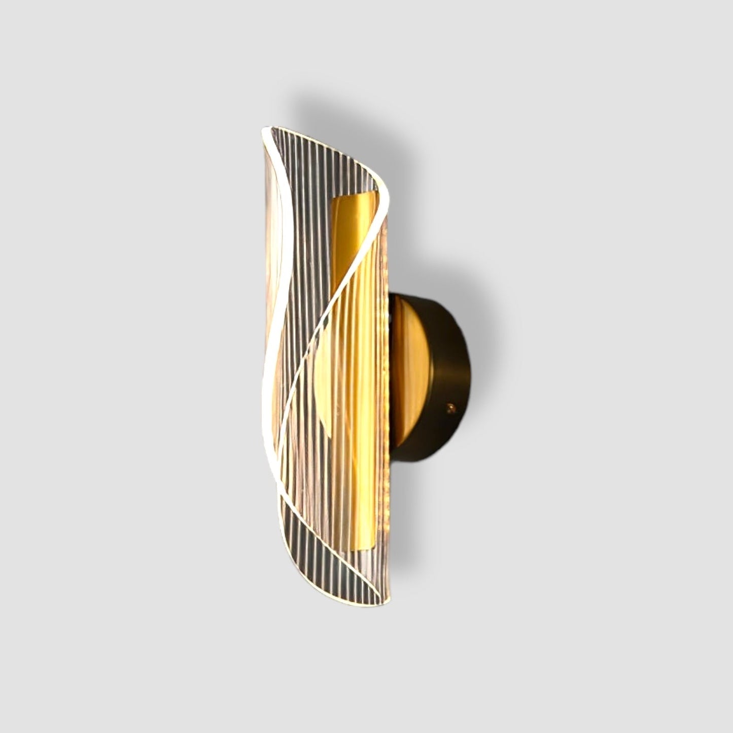 Luxurious Crystal Glass Wall Lamp