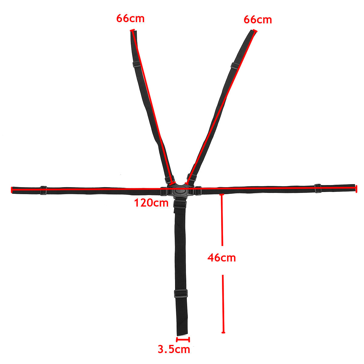 Secure 5-Point Baby Harness Belt