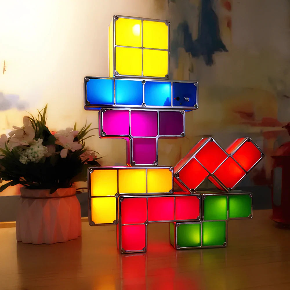 Colorful LED Block Lamp