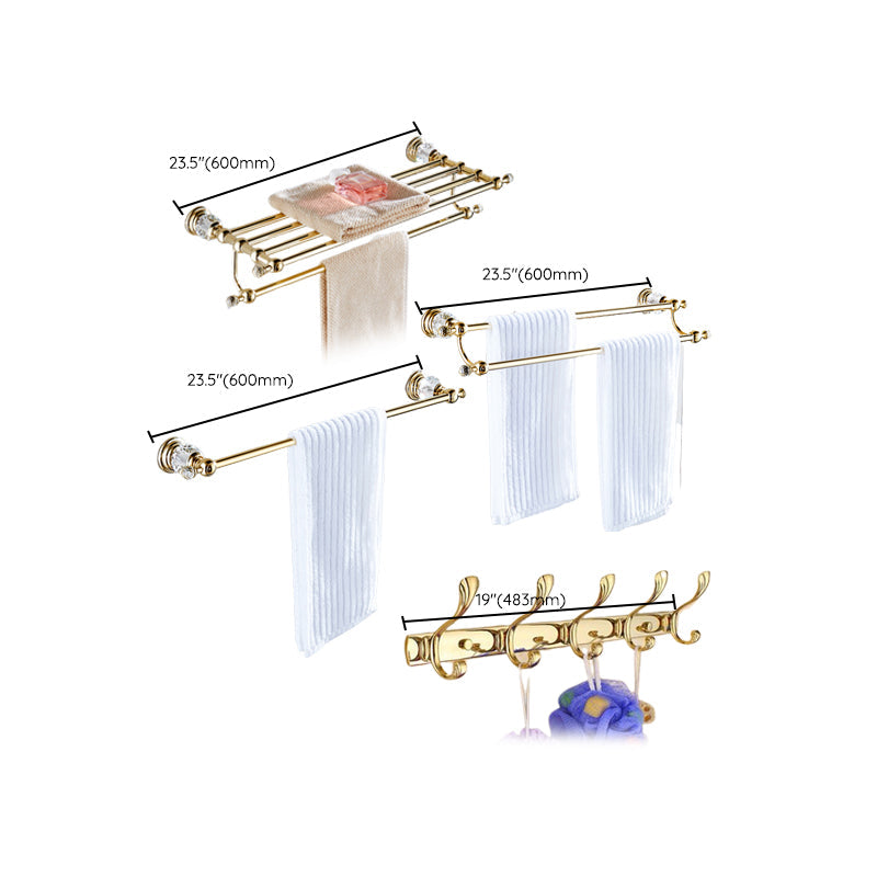 Classic Gold Bathroom Fixtures Single or Set