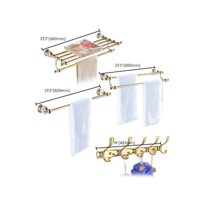 Classic Gold Bathroom Fixtures Single or Set