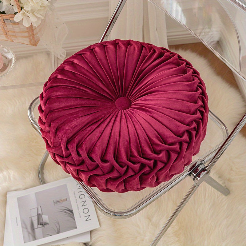 Soft Velvet Pumpkin Decorative Pillow