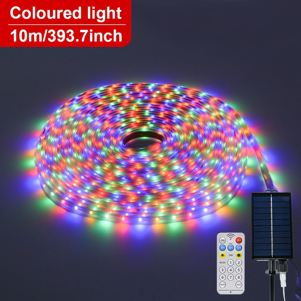 Flexible Outdoor Solar LED Tube Light with Remote