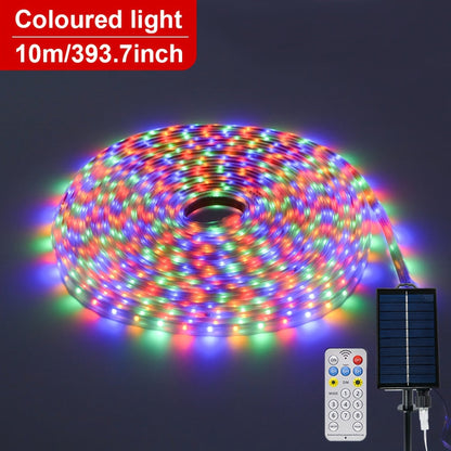 Flexible Outdoor Solar LED Tube Light with Remote