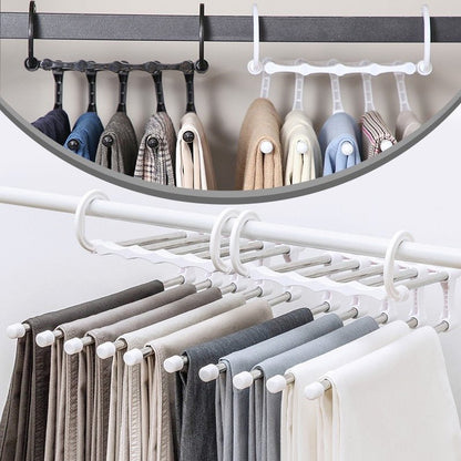 Compact 5-in-1 Multifunctional Storage Rack