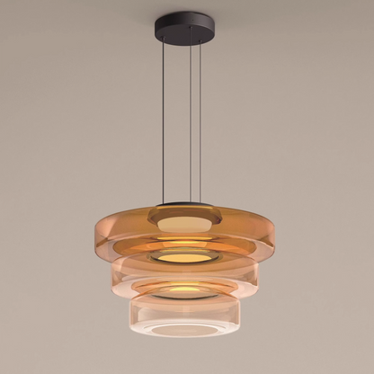 Modern Round Hanging Light Fixture for Homes - Fesara