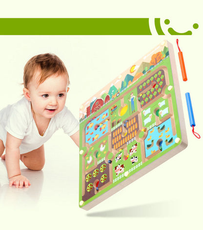 Fun Magnetic Puzzle Toy for Kids Brain Development