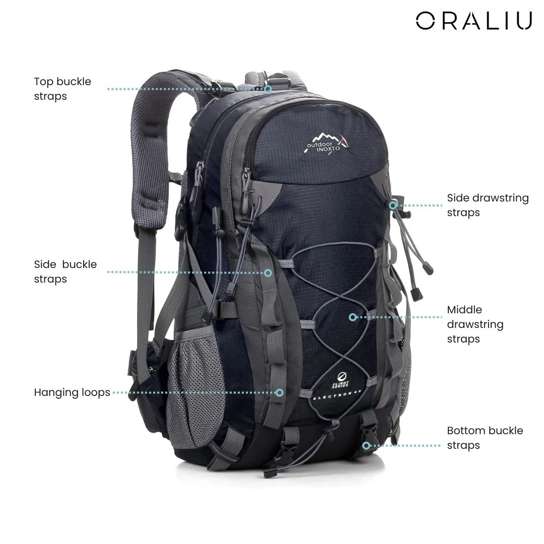 Durable Hiking Backpack with Storage System