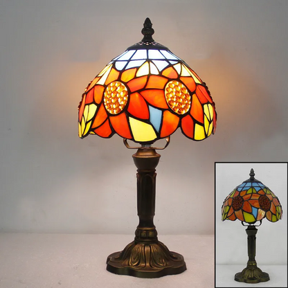 Stylish Rechargeable LED Tiffany Table Light