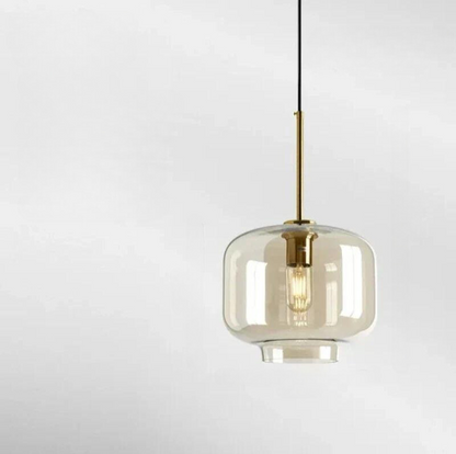 Modern Scandinavian Glass Pendant Lamp
