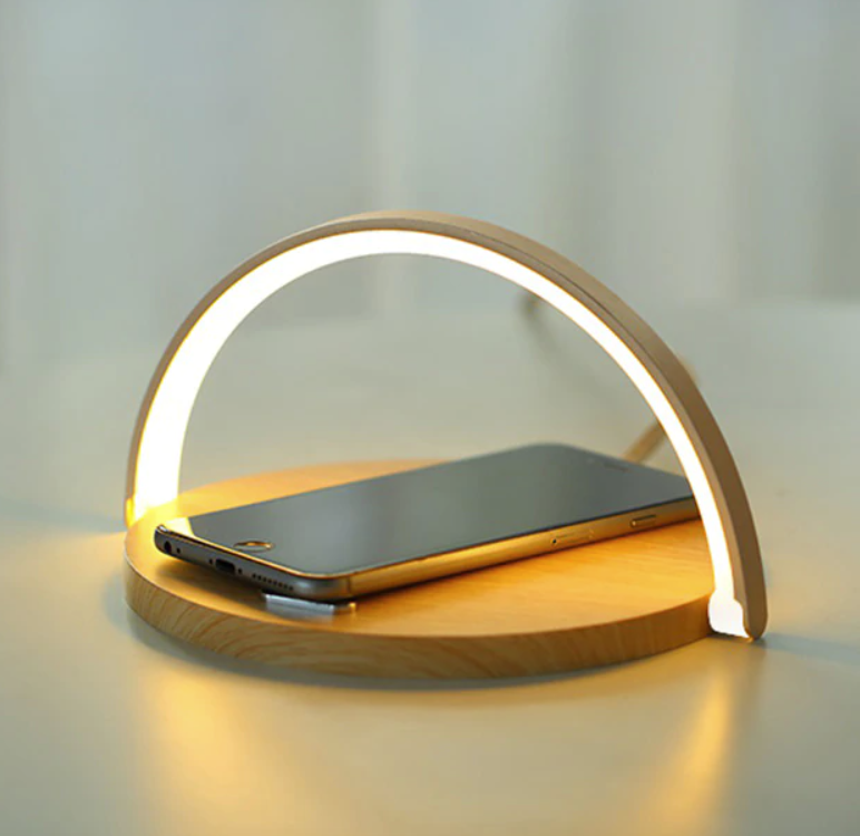Ambient 3-in-1 LED Night Lamp With Wireless Charger