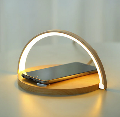Ambient 3-in-1 LED Night Lamp With Wireless Charger