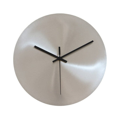 Slim Stainless Steel Modern Wall Clock