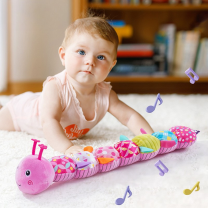 Colorful Plush Musical Caterpillar Toy - Fesara