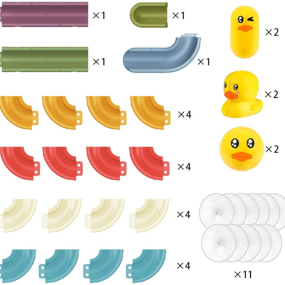 Colorful Kids Bath Play Set