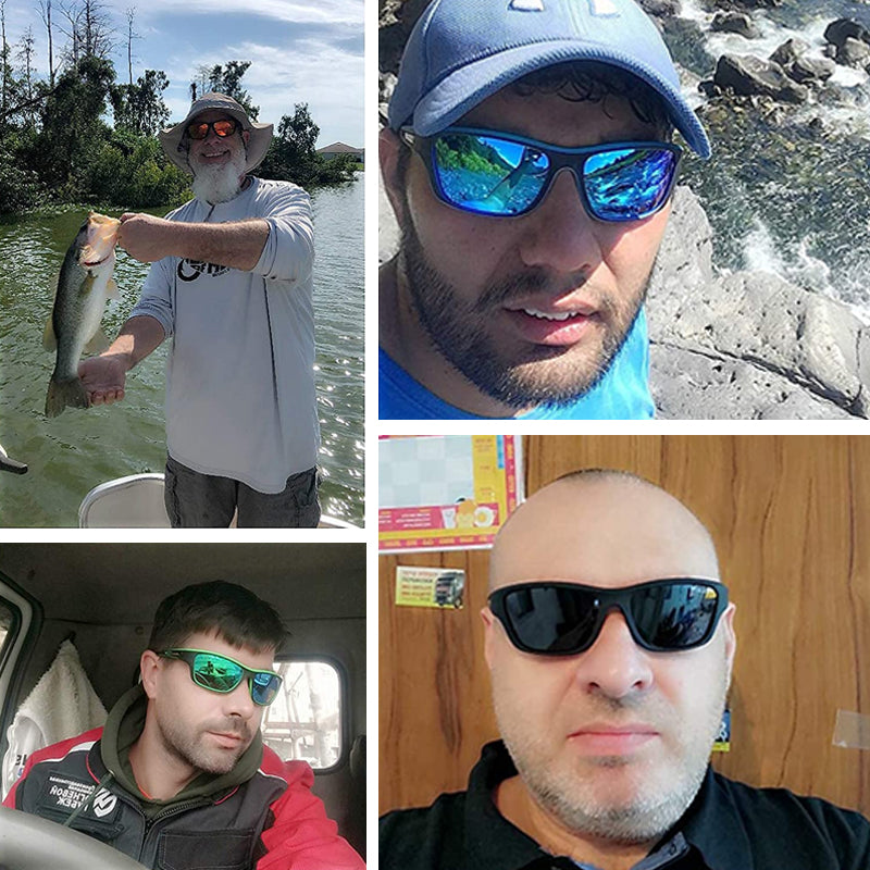 Fesara | Men's Polarized Sports Sunglasses with UV Protection