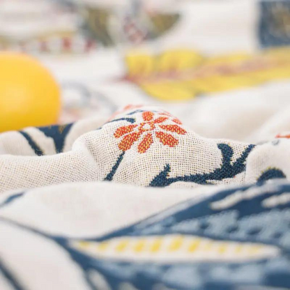 Cozy Vintage Chic Blanket Throw