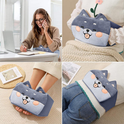 Soft Reusable Heat Wrap Belt for Hot Water Bottle