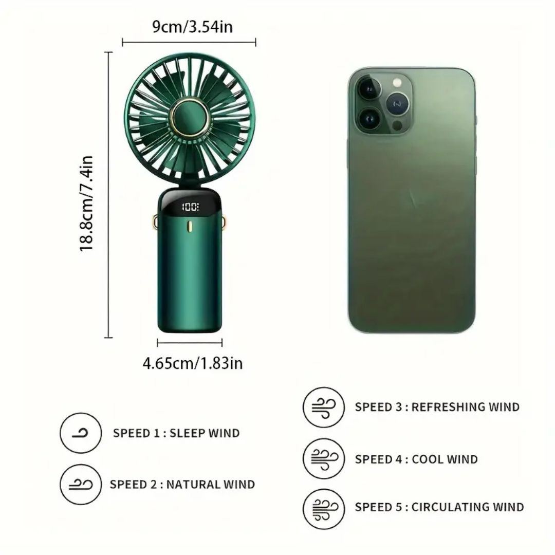 Portable Compact Personal Mini Fan