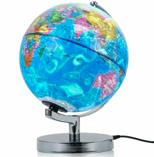 Suspended Globe LED Star Night Light - Fesara