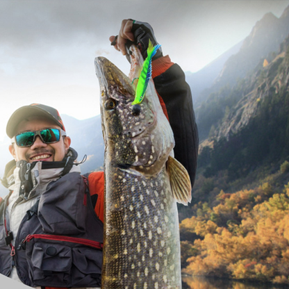 Flexible Segmented Rubber Fishing Lure
