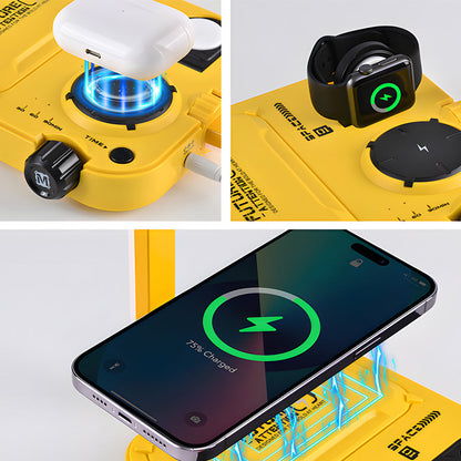 Colorful Wireless Charging LED Desk Light