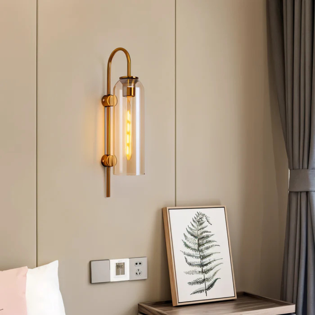 Modern Glass LED Wall Light