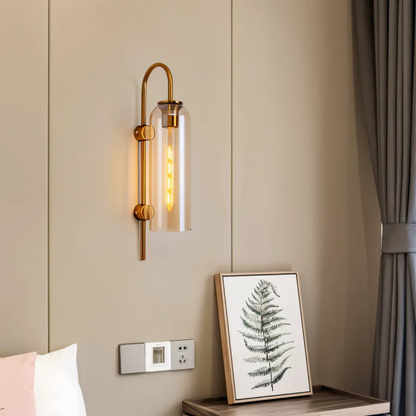 Modern Glass LED Wall Light