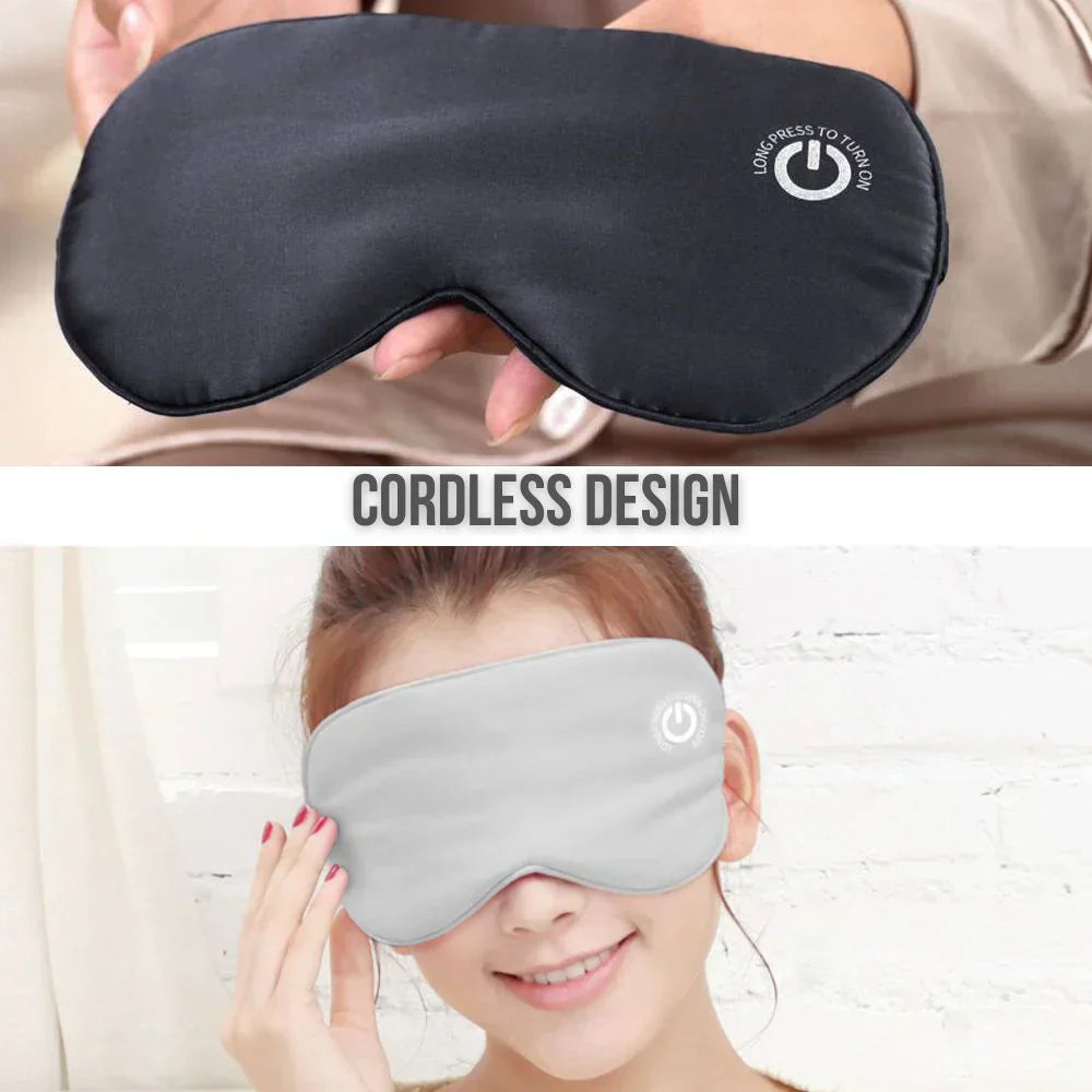 Relaxing Warm Eye Mask for Puffy Tired Eyes Relief