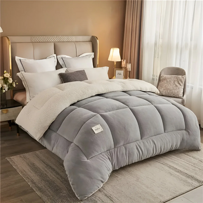 Soft Plush Fleece Duvet Cover