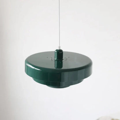 Rustic Metal Pendant Light - Classic Warm LED Lighting