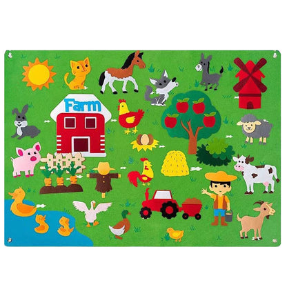 Educational Felt Play Mats