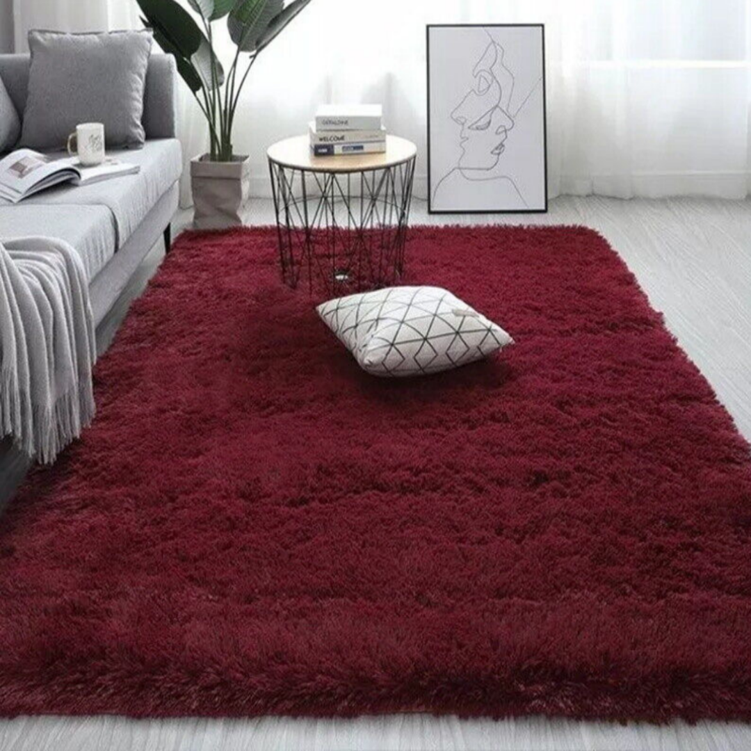 Big Plush Area Rug - Anti-Slip Soft Living Carpet - Fesara