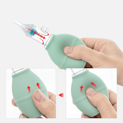 Baby Nasal Aspirator - Soft Silicone Nose Cleaner