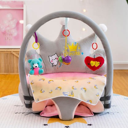 Baby Support Seat with Play Arch - Soft Sitting Helper