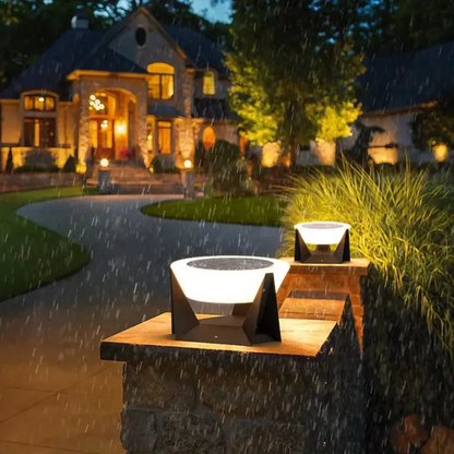 Elegant Garden Solar Powered Lamp