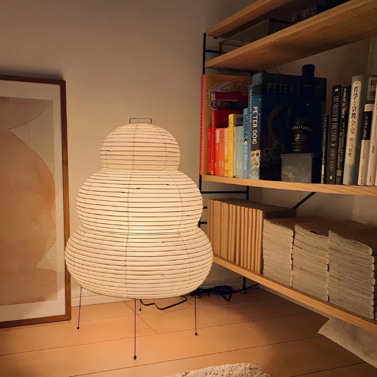 Simple Dimmable Floor Lamp with LED Light