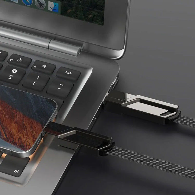 Premium 4-in-1 Braided Fast Charging Cable