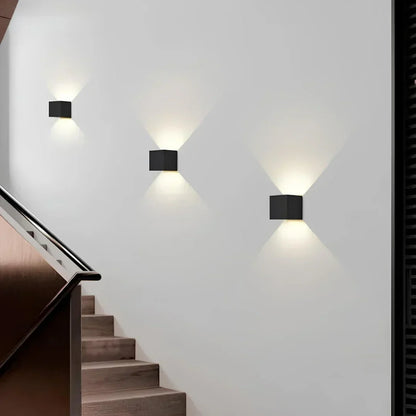 Smart Motion Sensor LED Wall Lamp Warm White Light