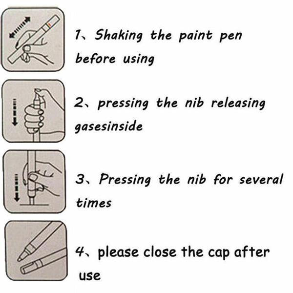 Durable Waterproof Tire Paint Marker