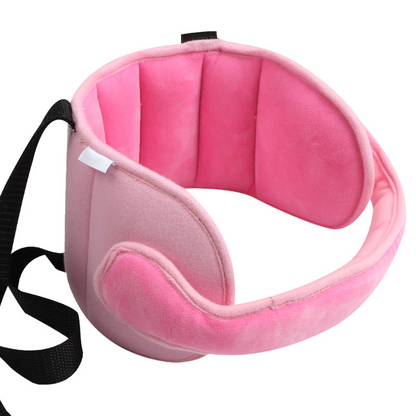 Kids Car Headrest Pillow - Soft Adjustable Travel Cushion