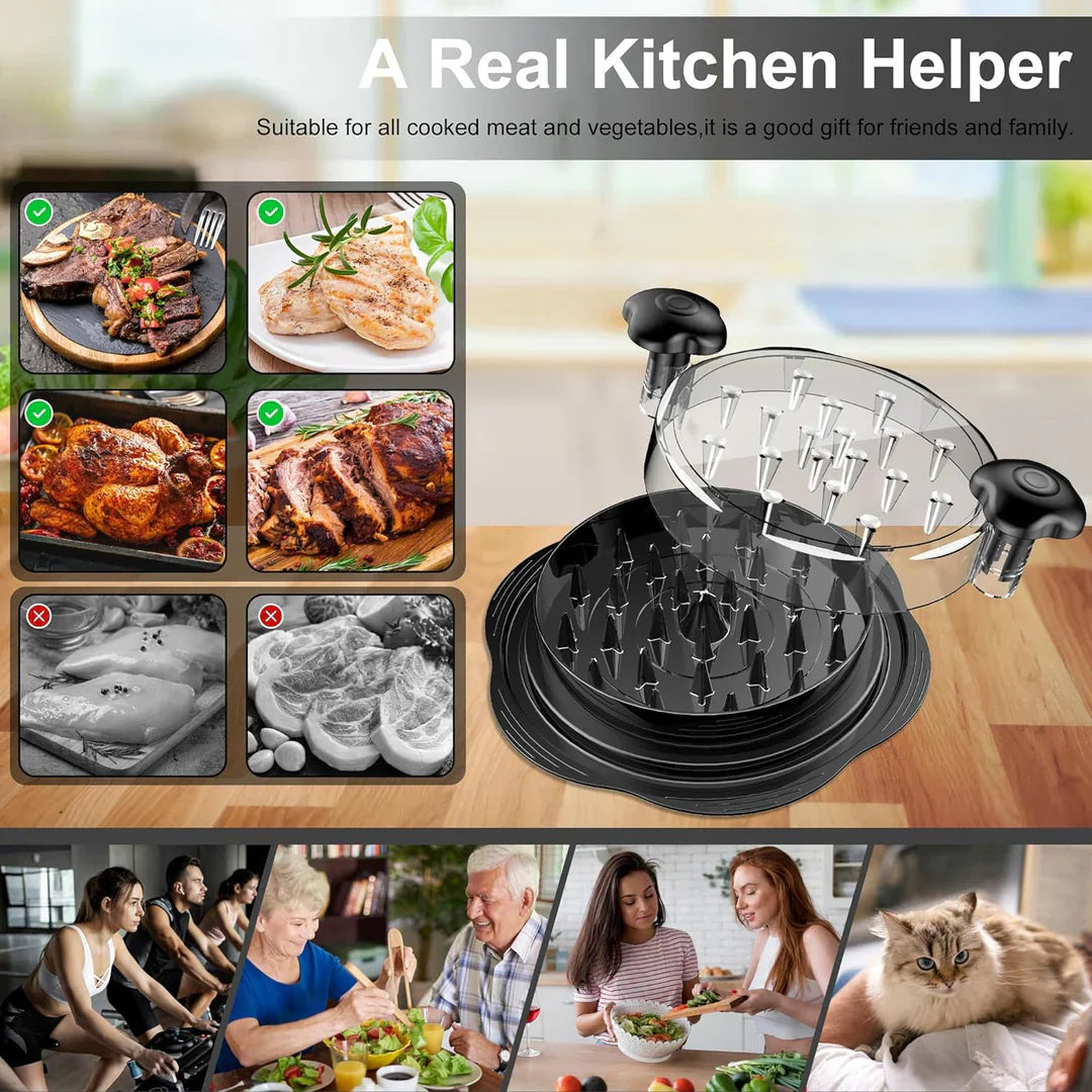 Easy Grip Chicken Chopping Knife