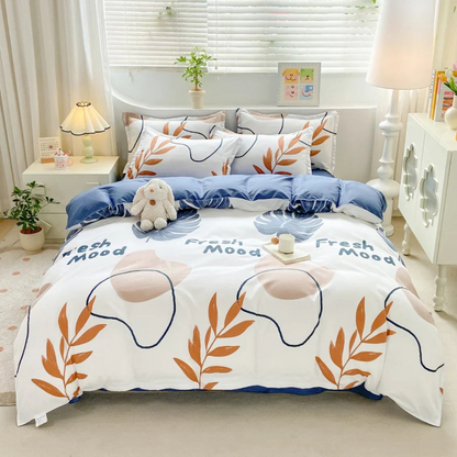 Soft Plush Bedding Duvet Cover Set