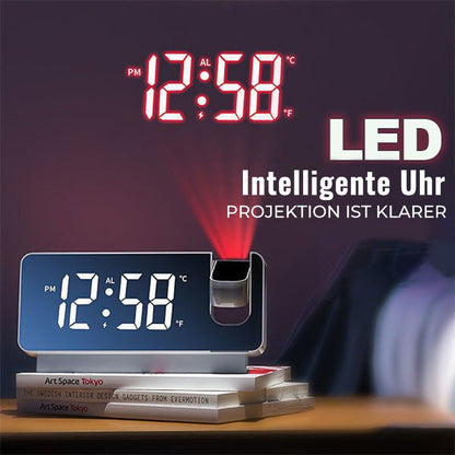 Smart LED Projection Alarm Clock