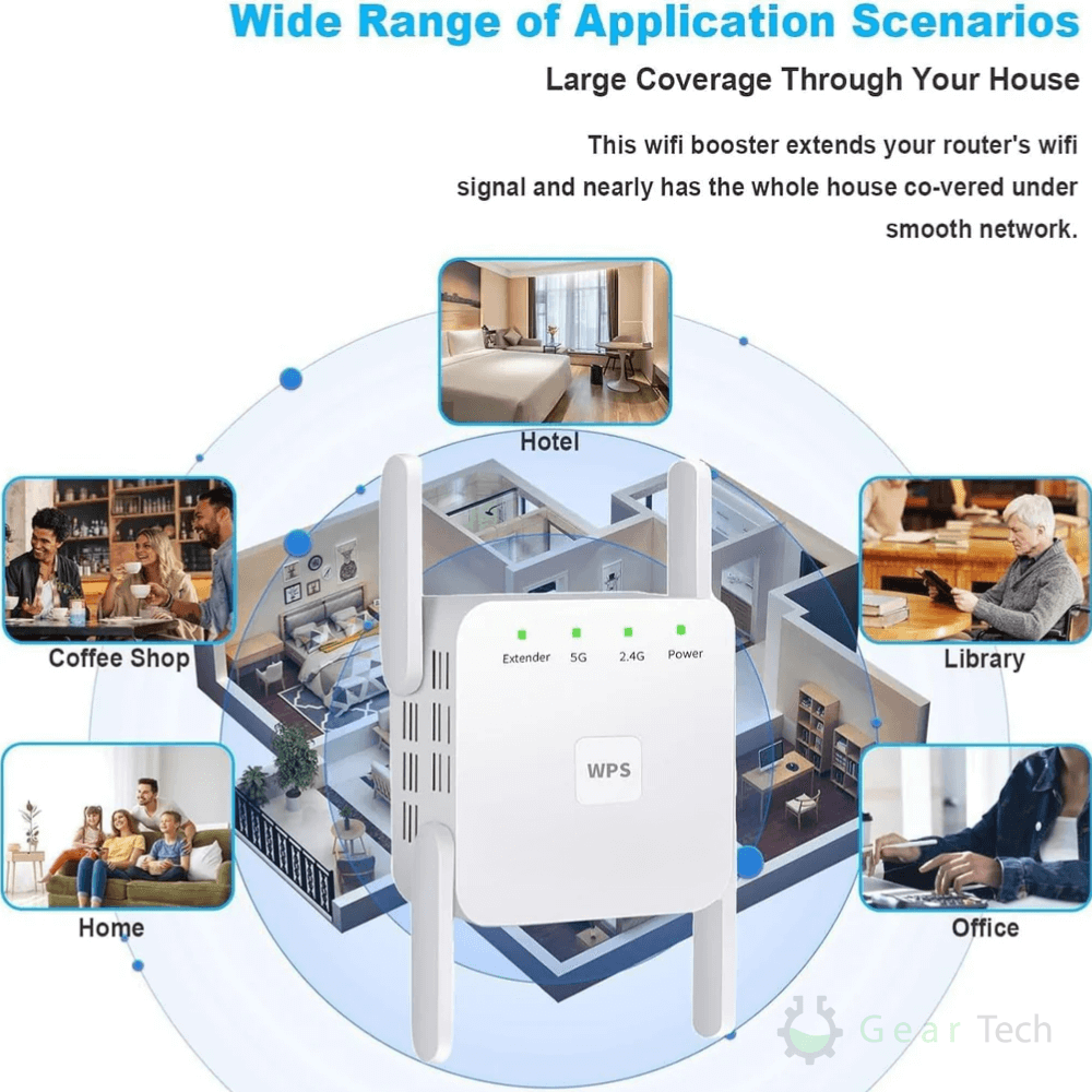 Fast Whole House WiFi Signal Amplifier Booster